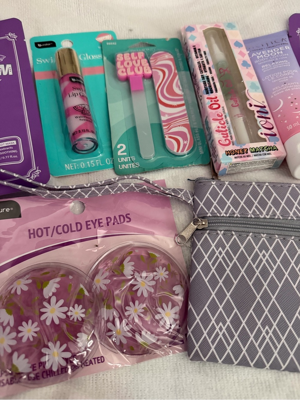 Bath & Body Gift Set  8 pieces! Makeup bag included